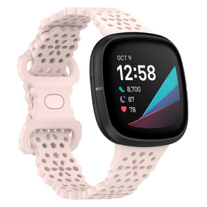 新しいオリジナルのシリコーン時計バンド<span class=keywords><strong>Fitbit</strong></span> <span class=keywords><strong>Versa</strong></span> <span class=keywords><strong>3</strong></span>スポーツ通気性ブレスレットバンド用<span class=keywords><strong>fitbit</strong></span> Sense / <span class=keywords><strong>Versa</strong></span> <span class=keywords><strong>3</strong></span>リストストラップ用 - Product Image 2