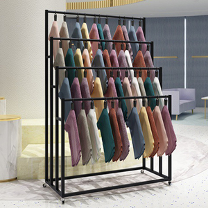 Giá Thấp Vải Hiển Thị Giá Kim Loại Vải Mẫu Kệ Trưng Bày - Product Image 5