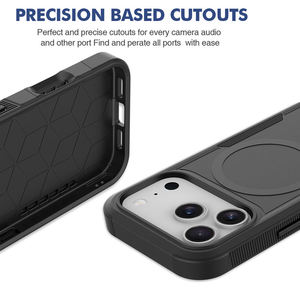 Étui de téléphone antichoc 2 en 1 pour Samsung S26 Edge S24 ultra Étui de téléphone portable pour <span class=keywords><strong>iPhone</strong></span> 17 <span class=keywords><strong>Pro</strong></span> <span class=keywords><strong>Max</strong></span> Housse - Product Image 4
