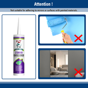 Chống axit lớn tấm kính bể cá dính keo Silicone chống thấm cho hồ cá xây dựng giao thông vận tải sử dụng - Product Image 3