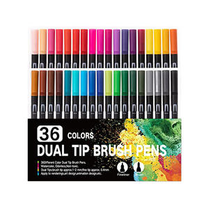 Marcadores de Doble Punta, 24, 36, 48, 60, 72, 100, 120 Colores, Punta Fina y Pincel, Marcadores Personalizados para Dibujo y Pintura - Product Image 5