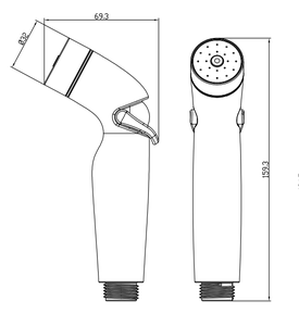 Портативный распылитель для биде - Product Image 6