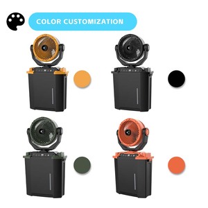 Personal Humidifier Air Conditioner <b>Fan</b> Air Cooler Outdoor Portable Rechargeable Mist <b>Fan</b> <b>with</b> <b>Remote</b> <b>with</b> 8L Water - Product Image 5