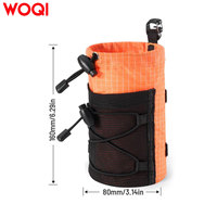 WOQI Sacoche Portable d'Extérieur à Bandoulière pour Bouteille d'Eau et Téléphone, Accessoire d'Extension pour Randonnée et Escalade, Fixation Externe