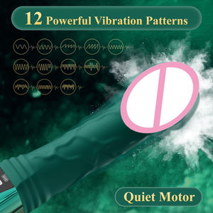 LEDディスプレイ12パワフル振動Gスポットディルドバイブレータークリトリスオナニーセックスおもちゃリアルアナルディルド女性用 - Product Image 3