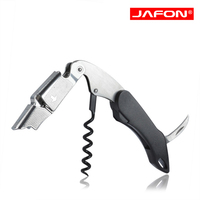Ouvre-bouteille personnalisé avec logo, accessoires de bar et de cuisine, ensemble en acier inoxydable 304, durable, Guangdong, ouvre-bouteille JAFON
