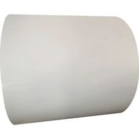 Rouleau de bobine en aluminium enduit de couleur 0.6mm 0.7mm 0.8mm pour décoration de construction usage industriel pour tuyau de descente de gouttière