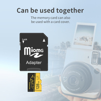 Tarjeta de Memoria MIOMGN de Alta Durabilidad de 32 GB V30 U3, Tarjeta TF de Alta Velocidad de 32 GB, Tarjeta de Memoria SD para Cámara de Coche, DVR y GPS
