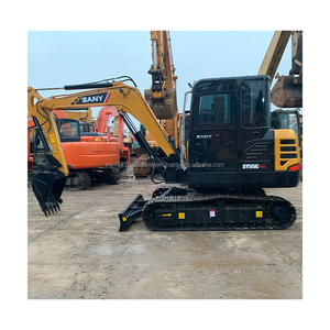 5 tonnes Mini petite pelle SANY SY50C d'occasion SY50 SY55 SY65 SY70 SY75 6 tonnes Original chinois 90% nouvelle pelle/pelle - Product Image 3