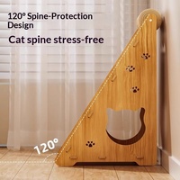 Griffoir pour chat en sisal, design vertical, très résistant, sans fibres lâches, style épuré, protège le canapé