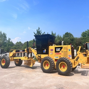 Nouveau modèle 2023 de niveleuse Caterpillar 120H d'origine japonaise avec moteur Cummins, PLC et boîte de vitesses, disponible à la vente en stock - Product Image 3