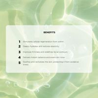 Masque facial en feuille anti-âge bio UNICREVIVE-X avec acide hyaluronique et exosomes pour tous types de peaux