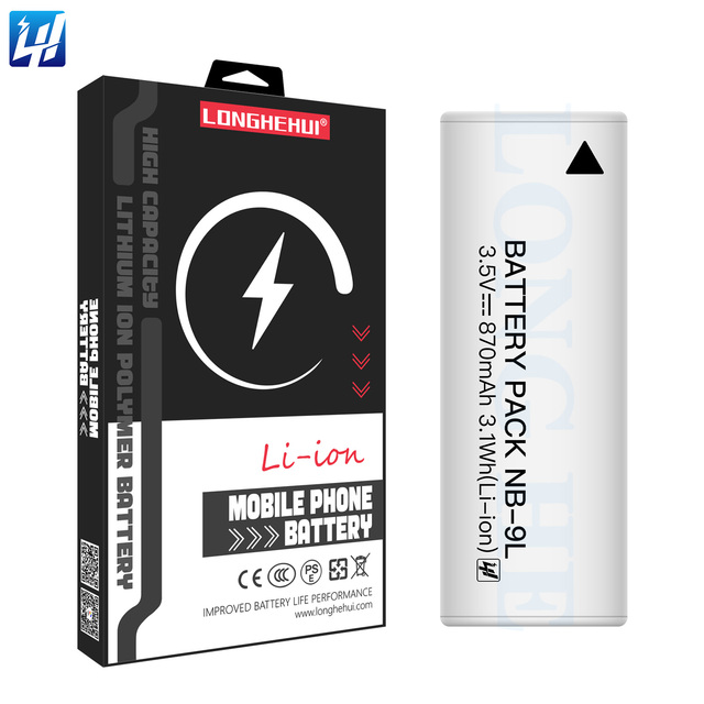 Original Quality Camera Replacement Battery NB-9L for Canon IXUS500HS 510 IXUS1000 1100