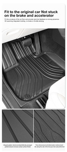 Tapis de sol de voiture personnalisés écologiques à texture diamantée, antidérapants, avec rainures profondes en caoutchouc pour <span class=keywords><strong>Honda</strong></span> <span class=keywords><strong>HR</strong></span>-<span class=keywords><strong>V</strong></span> et <span class=keywords><strong>Honda</strong></span> ZR-<span class=keywords><strong>V</strong></span> 2023 - Product Image 5