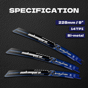 9 pouces 14TPI démolition BIM acier lame de <span class=keywords><strong>scie</strong></span> coupe Sawzall lames lames de <span class=keywords><strong>scie</strong></span> alternative métal - Product Image 6