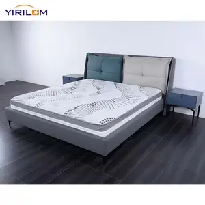 YN25-1 thoáng khí duy nhất đôi tình yêu đệm Topper Nệm Gel Bộ nhớ bọt giường nệm cho biệt thự cho khách sạn