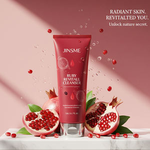 Nettoyant Crème à la Grenade Marque Blanche 125ml Polyphénols Vitamine C Antioxydant Éclaircissant Nettoyage en Profondeur OEM ODM pour Tous Types de Peau - Product Image 2