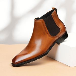 Zapatos de Vestir de Hombre de Moda, Nuevos y Elegantes, de Cuero Genuino, Zapatos Formales para Hombre, Chaussures-Homme, Zapatos de Oficina de Alta Calidad para Hombre - Product Image 3