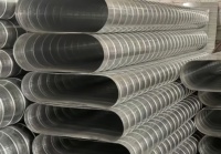 Prix d'usine - Machine automatique de fabrication de conduits plats ovales pour systèmes de ventilation CVC - Fabricant chinois d'équipements de conduits CVC