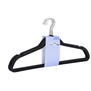 Percha WENKO flocada 5 negra - Product Image 2