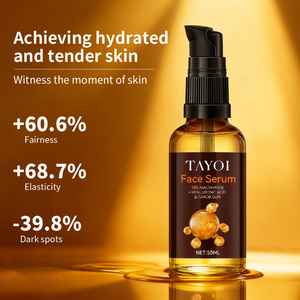 Sérum Visage en Gros à la Niacinamide, Acide Hyaluronique et Squalane – Hydratation Profonde, Réparation <span class=keywords><strong>de</strong></span> la Barrière Cutanée, Soulagement des Rougeurs, Éclaircissant - Product Image 4