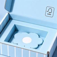 Boîte d'emballage en carton ondulé avec lamination mate, personnalisable avec logo, écologique, recyclable et portable, pour chaussettes, vente en gros directe usine