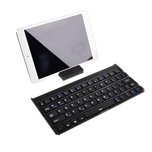 Nhà máy xách tay siêu mỏng gấp BT Bàn phím <span class=keywords><strong>mini</strong></span> linh hoạt BT Bàn phím không dây với đứng - Product Image 6