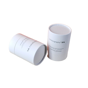 골드 스탬핑이있는 럭셔리 실린더 라운드 튜브 향수 병 및 담배 포장을위한 아름다운 평면 가장자리 - Product Image 4