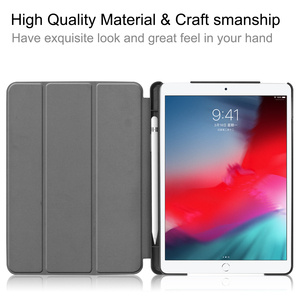 Custodia per <span class=keywords><strong>Tablet</strong></span> iPad 9/8/10.2 <span class=keywords><strong>2021</strong></span> con supporto per penna in TPU funzione sottile Design alla moda protezione anticaduta - Product Image 5