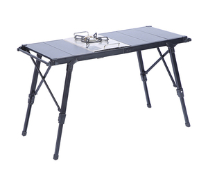 2024 Hauteur Réglable <span class=keywords><strong>Camping</strong></span> En Plein Air Pliable En Aluminium Portable Meubles D'extérieur IGT Table - Product Image 6