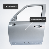Ensemble de porte avant gauche de voiture OE 26137131P, coque de porte avant côté conducteur, compatible avec Wuling Yep Plus, accessoires de carrosserie automobile
