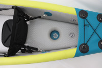 Bote inflable de remos para 2 personas, Kayak de pesca duradero, envío rápido, venta al por mayor, novedad