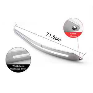Outil de réparation de bosses de voiture AUTO : Plaque de levier et tige coulissante de 72,5 cm pour décoller et réparer en toute sécurité les bosses profondes. - Product Image 6