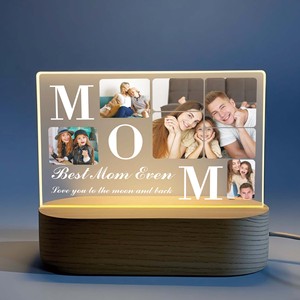 Collage photo personnalisé, lampe <span class=keywords><strong>de</strong></span> nuit LED, nom personnalisé, cadeau <span class=keywords><strong>de</strong></span> couple, anniversaire <span class=keywords><strong>de</strong></span> mariage - Product Image 3
