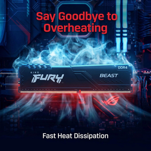 Chaleco Refrigerante para Memoria RAM <span class=keywords><strong>Hacker</strong></span> Kingston, Apto para Computadoras de Escritorio - Product Image 2