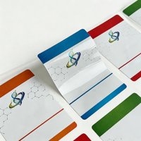 Etiquetas de Vinilo Holográficas Personalizadas Anti-Falsificación, Impermeables y Autoadhesivas para Empaques Médicos y Farmacéuticos