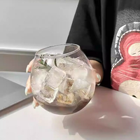 Nouveaux verres ronds américains isothermes très demandés, verres à soda et à bulles, idéaux pour les cafés et les restaurants.