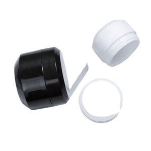 High Quality <b>Plastic</b> Packaging Face Cream <b>Jar</b> Mini Cosmetic 50 ml <b>Jars</b> With Lid Black Eye Cream <b>Jar</b> - Product Image 1