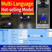 Caméras de capture de plaques d'immatriculation SZGOING CMOS 2MP/5MP, indice IP66, caméra en boîtier aluminium avec garantie 1 an pour routes, nappes franches et autoroutes