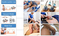 Appareil de thérapie par le vide Starvac SP2 pour le remodelage corporel, le lifting des fesses, l'amélioration mammaire, le massage par rouleaux sous vide et la réduction de la cellulite