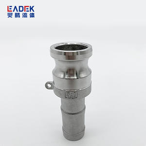 Connecteur rapide en acier inoxydable 304, type E, à clipser, tête de pagode, raccord de tuyau d'eau haute pression, connecteur mâle, flexibles - Product Image 1