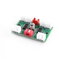 Placa amplificadora de potencia digital PAM8403 de 4 canales A156, fuente de alimentación USB de 5 V, mini amplificador DIY, salida de 4*3 W