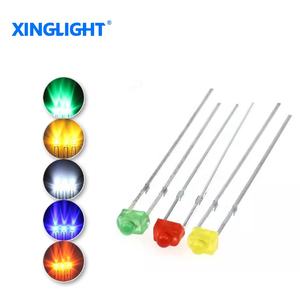 XINGLIGHT ad alta luminosità Super flusso DIP LED perline blu 1.8mm/2.4*3.0*2.54 taglie F1.8-F10 2 anni di garanzia - Product Image 1