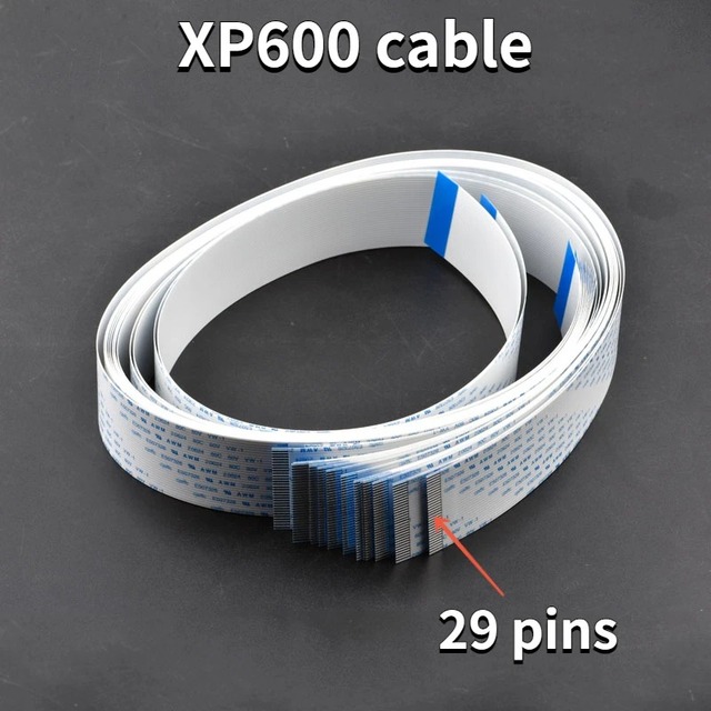 XP600 TX800 Printhead Data Cable 29pin FFC Flat Cable for Mimaki Jv300 Roland VS640 Mutoh 1638 Printer Head Cabesal Para Kit