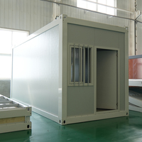 Structure en acier galvanisé modulaire Offre Spéciale Maison de conteneur d'emballage plat pour la résidence, le bureau, la construction d'ingénierie