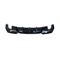 Pour BMW Série 4 G22 G26 2021-2025 MP Diffuseur arrière avec paquet M Pare-chocs en fibre de carbone noir brillant Assurance qualité