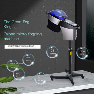 Modern Professional Hair Steamer With Headcap 800W Spa Salon <b>Micro</b> Mist Hair Steamer Hot Cold Fog Hair Care <b>Machine</b> - Product Image 1