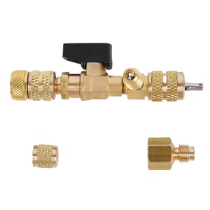 Herramienta de Reparación Automotriz, Llave Metálica para Instalar y Extraer Válvulas de Refrigerante R22 R410A, Accesorio a Prueba de Fugas - Product Image 3