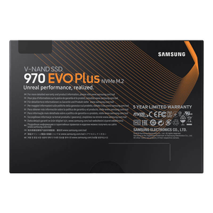 ซัมซุง<span class=keywords><strong>970</strong></span> <span class=keywords><strong>EVO</strong></span> <span class=keywords><strong>PLUS</strong></span> <span class=keywords><strong>M</strong></span>.<span class=keywords><strong>2</strong></span> SSD ภายใน2280 1TB NVMe ความเร็ว PCIe3.0x4ถึง3500เมตร/วินาทีสำหรับพีซีที่สร้างแล็ปท็อปอัพเกรด - Product Image 4