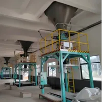 Machine de remplissage de sacs de 500-1000 kg pour riz, engrais, sable, granulés de bois – Machine d'emballage pour sacs FIBC de grande capacité